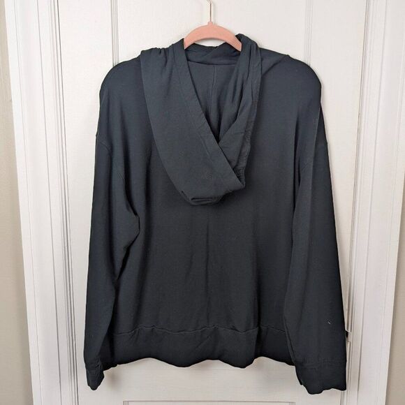 Banana Republic | Gray Hooded Baby Terry  Sweatshirt Size Large - Picture 4 of 8